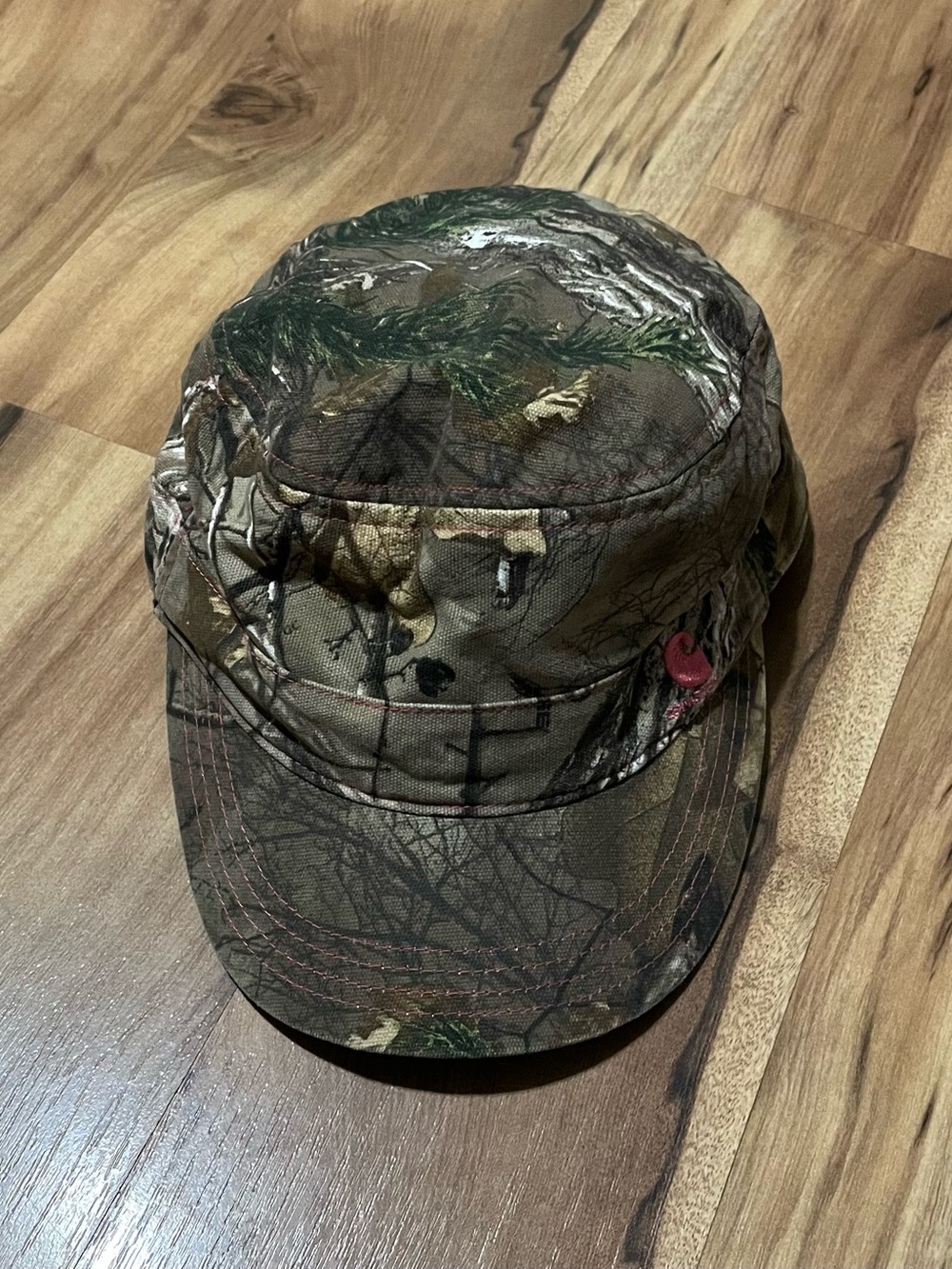 Carhartt Hendrie Camo Military Cadet Hat Cap Women Pink Embroidered Logo OS